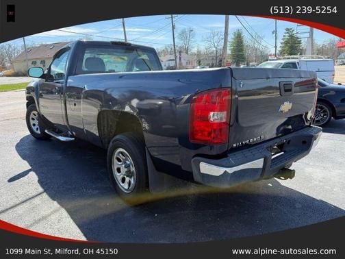 Blue 2010 Chevrolet Silverado 1500 Work Truck