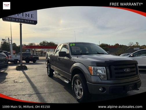 Gray 2009 Ford F-150 STX SuperCab