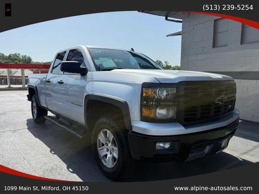 Silver 2014 Chevrolet Silverado 1500 LT