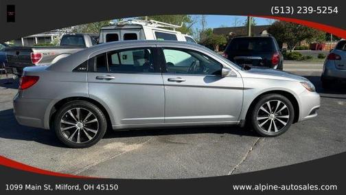 Silver 2013 Chrysler 200 Touring