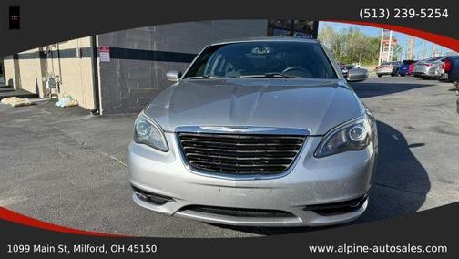 Silver 2013 Chrysler 200 Touring