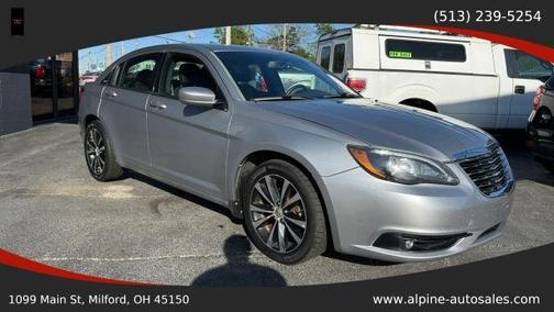 Silver 2013 Chrysler 200 Touring