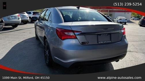 Silver 2013 Chrysler 200 Touring