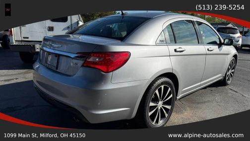 Silver 2013 Chrysler 200 Touring