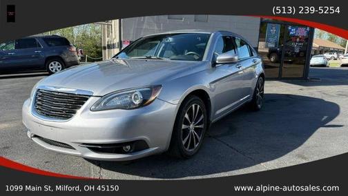 Silver 2013 Chrysler 200 Touring