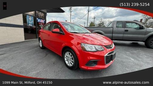 Red 2019 Chevrolet Sonic LT