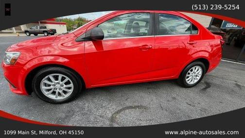 Red 2019 Chevrolet Sonic LT
