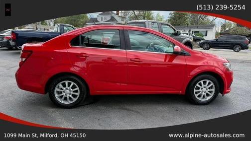 Red 2019 Chevrolet Sonic LT