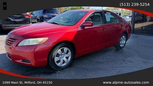 Red 2007 Toyota Camry LE