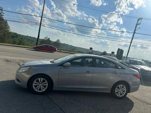 Blue 2011 Hyundai SONATA GLS