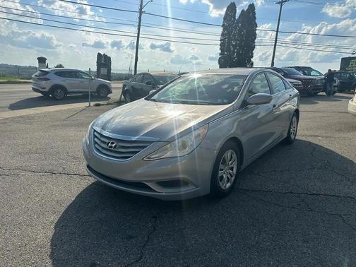 Blue 2011 Hyundai SONATA GLS