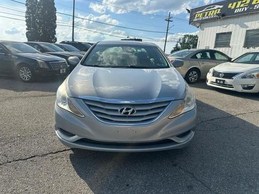 Blue 2011 Hyundai SONATA GLS