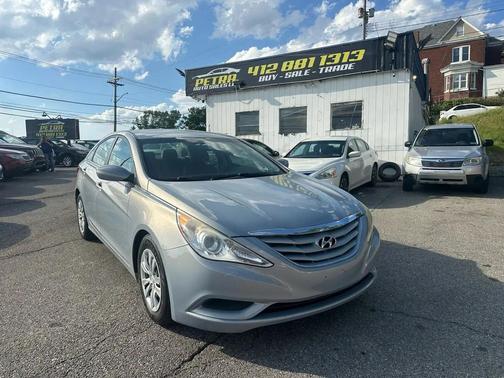 Blue 2011 Hyundai SONATA GLS