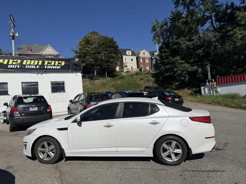 Snow White Pearl 2015 Kia Optima LX