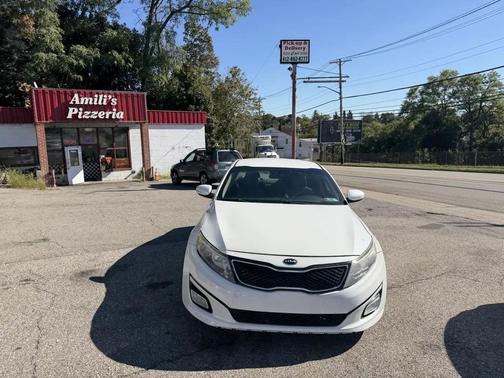 Snow White Pearl 2015 Kia Optima LX