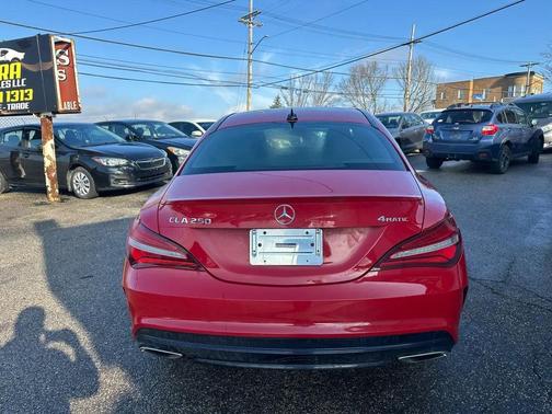 2018 Mercedes-Benz CLA 250 4MATIC