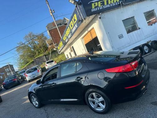 Ebony Black 2015 Kia Optima LX