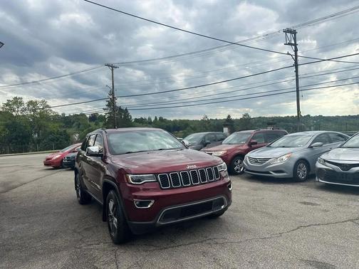 Velvet Red Pearlcoat 2017 Jeep Grand Cherokee Limited