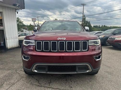 Velvet Red Pearlcoat 2017 Jeep Grand Cherokee Limited
