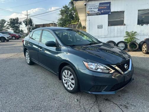 Blue 2017 Nissan Sentra S