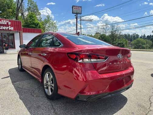 Scarlet Red 2019 Hyundai SONATA SEL