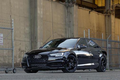 Brilliant Black 2017 Audi A4 2.0T Premium