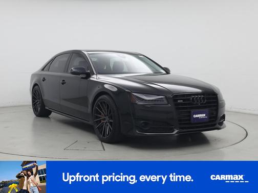 Black 2018 Audi A8 L