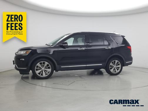 Black 2018 Ford Explorer Limited