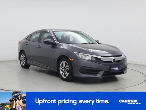 Gray 2016 Honda Civic LX