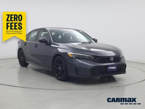 Gray 2025 Honda Civic Sport