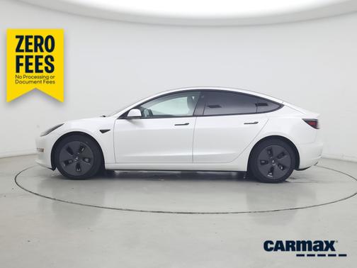 White 2022 Tesla Model 3