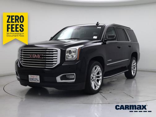 Black 2018 GMC Yukon SLT