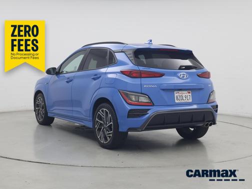 Blue 2022 Hyundai KONA N Line