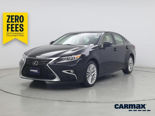 Black 2016 Lexus ES 350