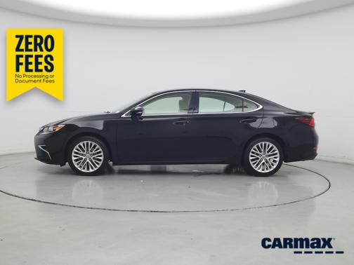 Black 2016 Lexus ES 350