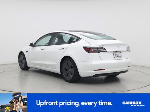 White 2021 Tesla Model 3 Standard Range Plus