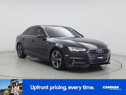 Blue 2017 Audi A4 Premium Plus