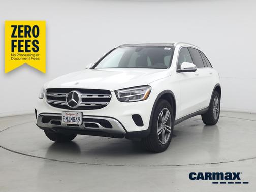 White 2020 Mercedes-Benz GLC 300