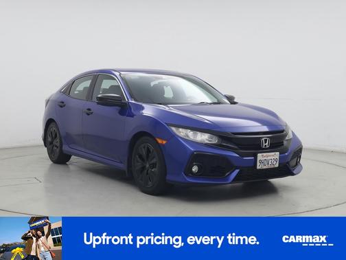 Blue 2019 Honda Civic EX