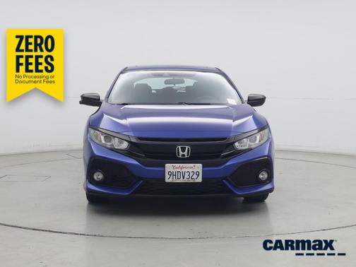 Blue 2019 Honda Civic EX