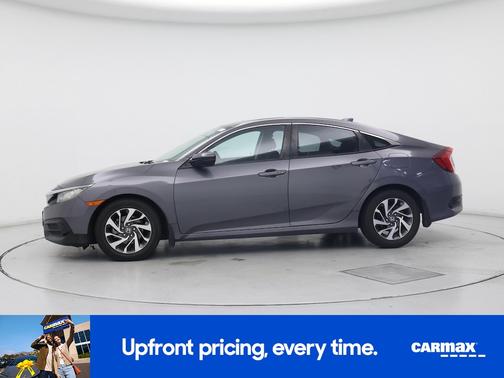 Gray 2017 Honda Civic EX
