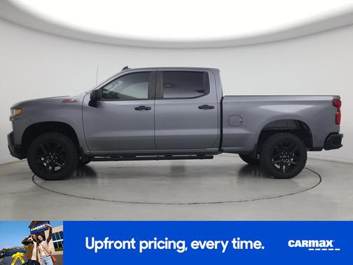 Gray 2021 Chevrolet Silverado 1500 Custom Trail Boss