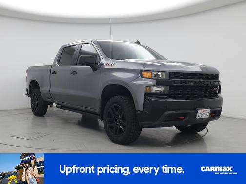 Gray 2021 Chevrolet Silverado 1500 Custom Trail Boss