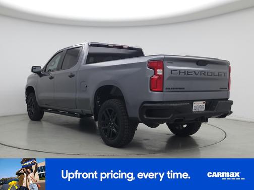 Gray 2021 Chevrolet Silverado 1500 Custom Trail Boss