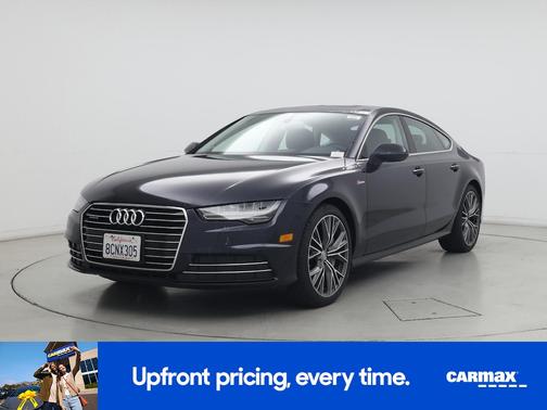 Blue 2018 Audi A7 Premium Plus
