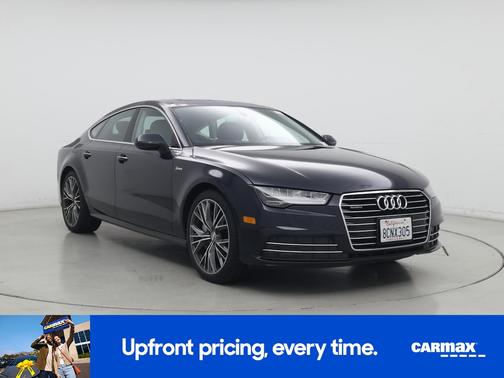 Blue 2018 Audi A7 Premium Plus