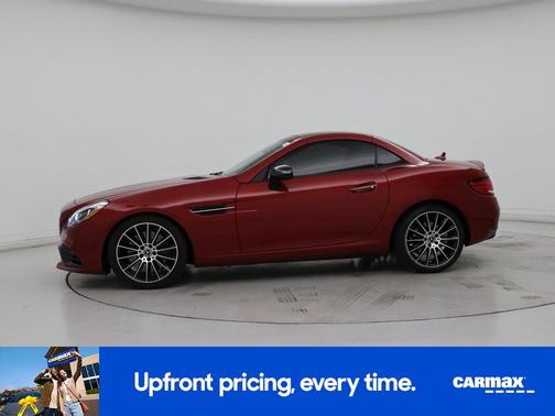 Red 2017 Mercedes-Benz SLC 300