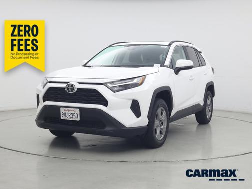 White 2025 Toyota RAV4 XLE