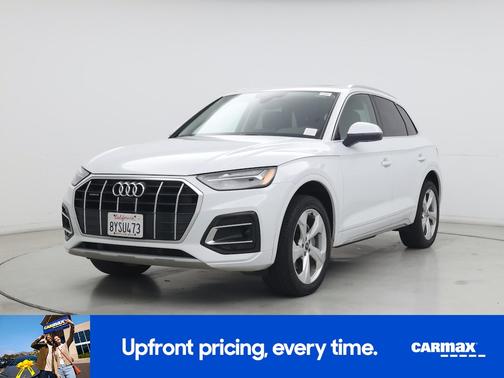 White 2021 Audi Q5 Premium Plus