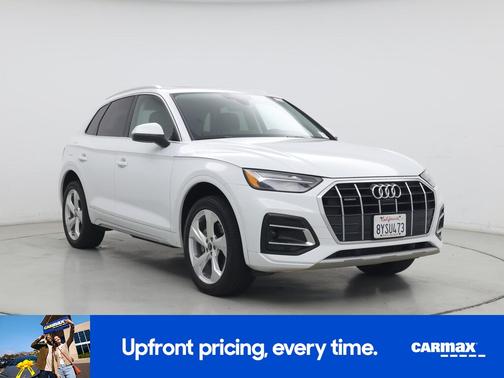 White 2021 Audi Q5 Premium Plus